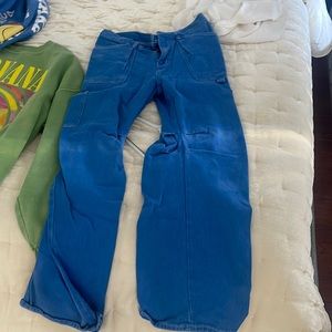 Lioness blue cargo pants